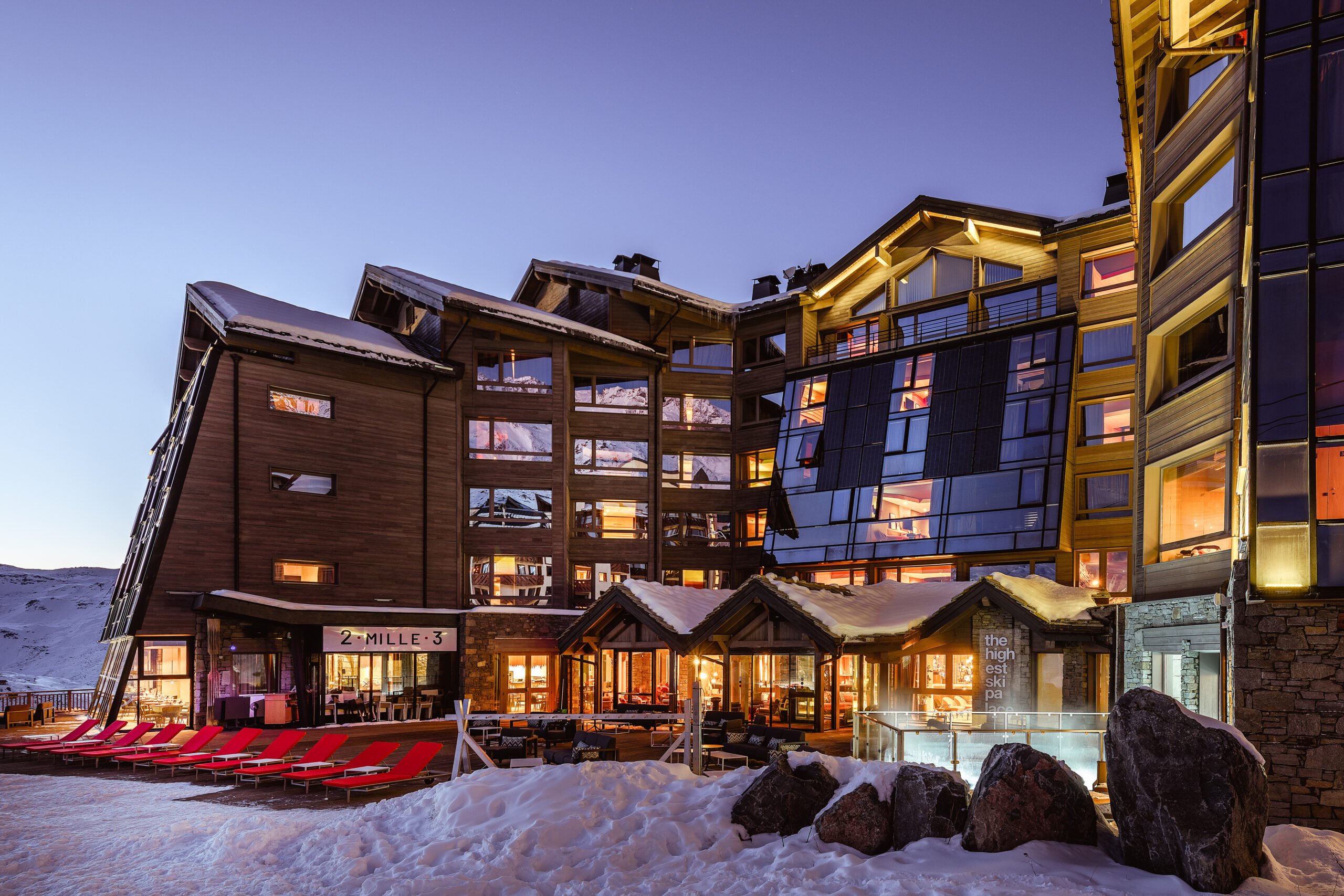 Aplatira, l’un des plus beaux hôtels des 3 vallées